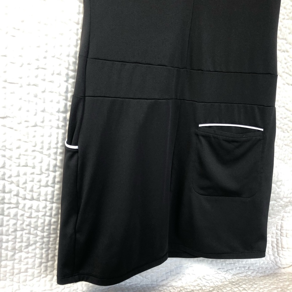 Adidas Black Golf Dress with Pocket’s and Front Zipper. Women’s Size 4. - Picture 11 of 15